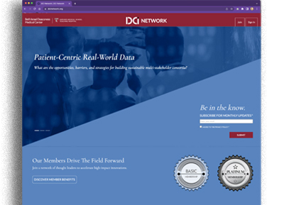 DCI Network Website Design