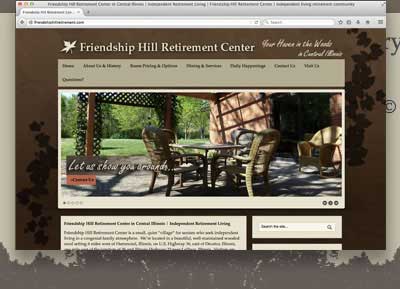 Friendship Hill Retirement Website thumbnail