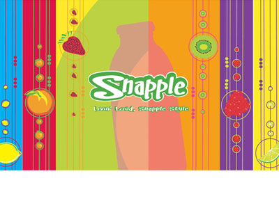 Snapple Fruit Pattern